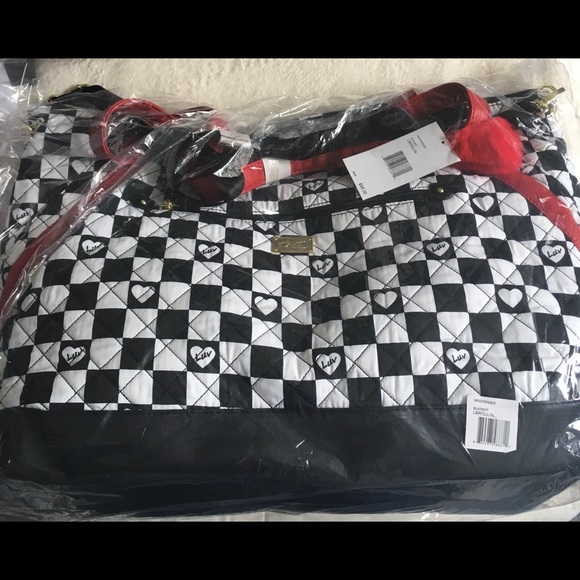 Betsey Johnson Weekender Travel Tote Bag NWT - Picture 7 of 7